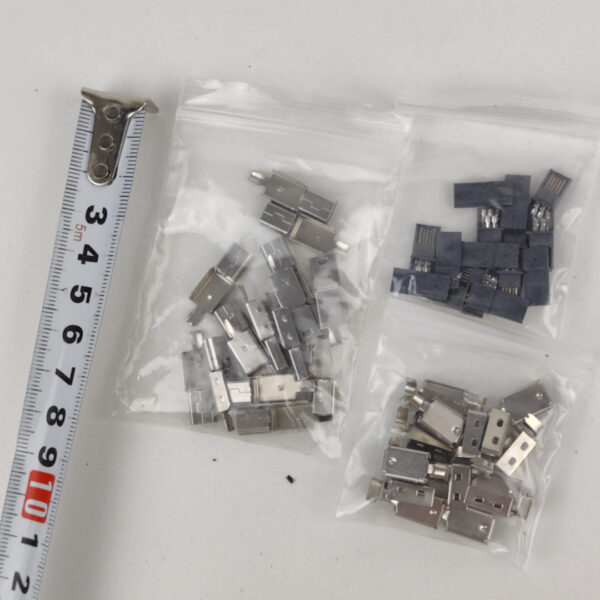 Conjunto de Conectores Mini USB de 5 Pinos