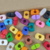 Conjunto de 36 Marcadores de Copos Em Silicone