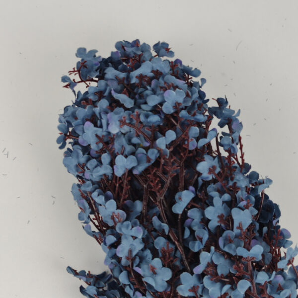 Flores Artificiais Azuis Decorativas
