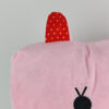 Almofada Infantil Rosa Em Peluche