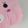 Almofada Infantil Rosa Em Peluche