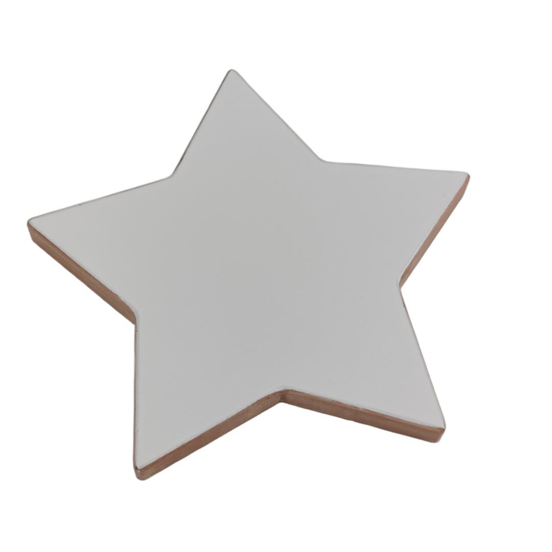 Estrela Decorativa Em Madeira para Pendurar