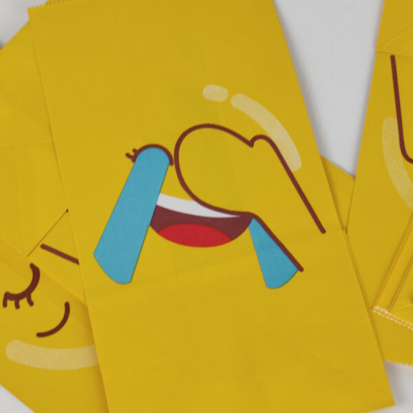 F126X3758_1782409349830_3.jpg Sacos de Papel Amarelos Com Desenho Emoji