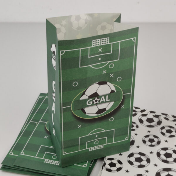 Conjunto de Sacos de Oferta Temática Futebol