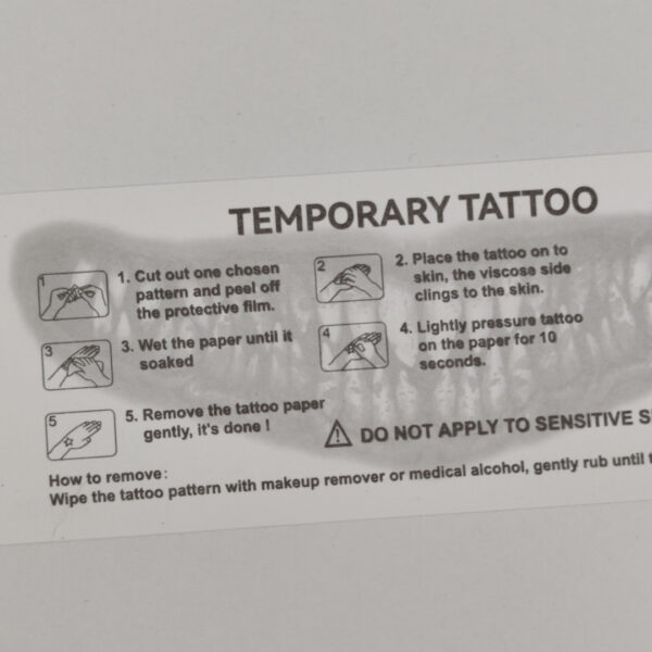 Tatuagens Temporárias Maquilhagem Efeitos Dentes de Vampiro