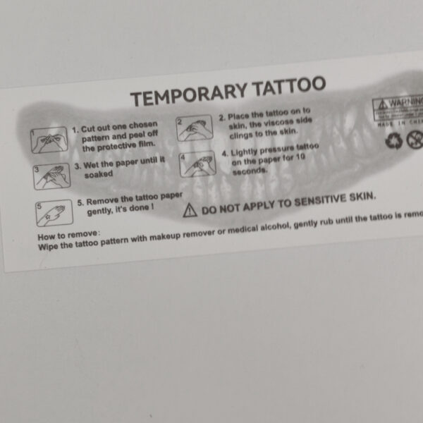 Tatuagens Temporárias Maquilhagem Efeitos Dentes de Vampiro