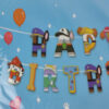 Bandeirolas Decorativas Happy Birthday Patrulha Pata