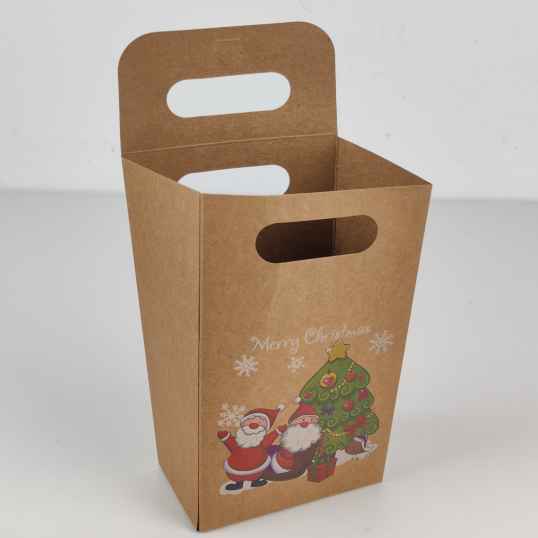 Caixa para Prendas de Natal Em Cartão