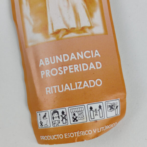 Vela Ritualizada Bicolor Com Ervas
