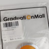 Crachá Gravata Laranja para Cerimónia