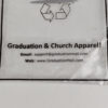 Crachá Gravata Laranja para Cerimónia