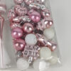 F126X3800_1782413118993_1 Conjunto de Bolas de Natal Rosa Com Ponteira