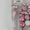 F126X3800_1782413118993_3.jpg Conjunto de Bolas de Natal Rosa Com Ponteira