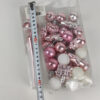 F126X3800_1782413118993_4.jpg Conjunto de Bolas de Natal Rosa Com Ponteira