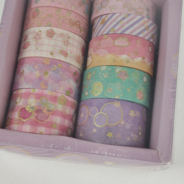 F126X3803_1782413463815_1 Conjunto de 10 Rolos de Fita Decorativa