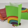 F126X3806_1782413793745_5.jpg Sacos de Papel Coloridos para Festa Com Autocolantes de Coração