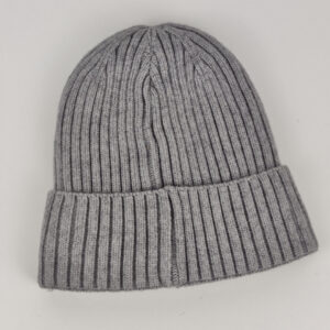 Gorro de Malha Cinzento