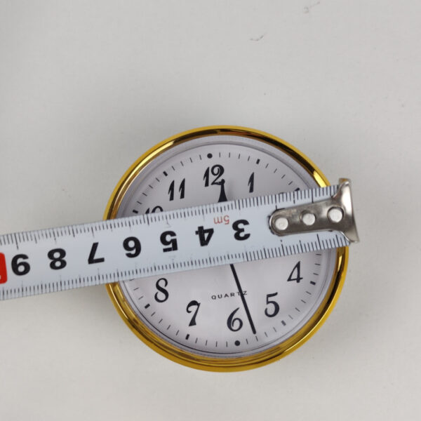Movimento de Relógio de Quartzo Dourado 7 cm