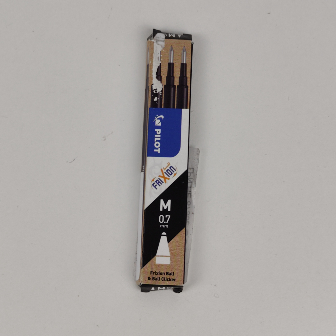 Recargar Caneta de Gel Apagável Pilot Frixion 0.7 Mm Preta