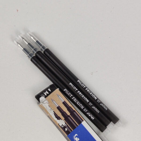Recargar Caneta de Gel Apagável Pilot Frixion 0.7 Mm Preta