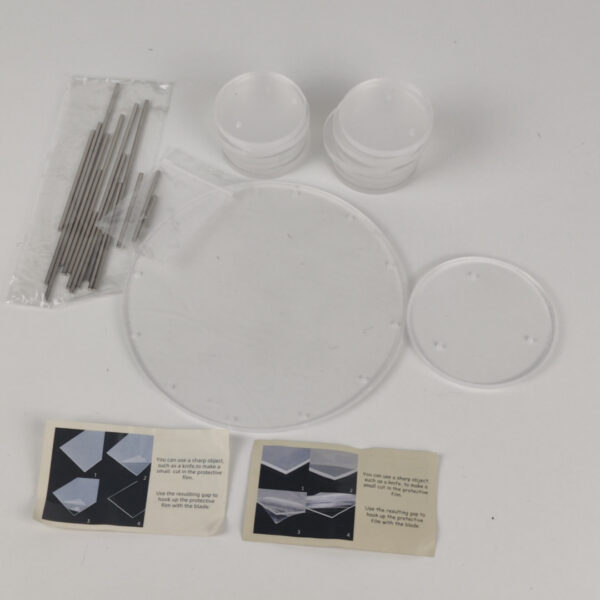 Conjunto de Discos Acrílicos Redondos