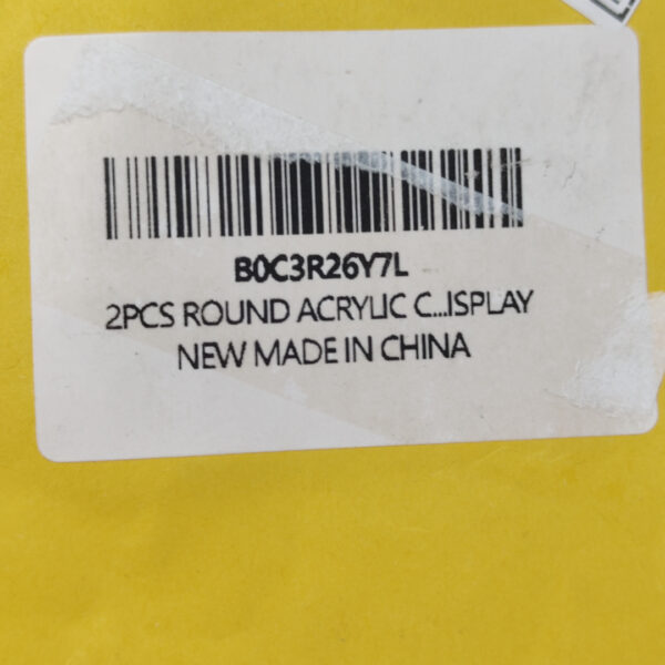 Conjunto de Discos Acrílicos Redondos