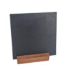 F126X3832_1782466632061_0 Mini Quadro Negro de Mesa Com Suporte Em Madeira