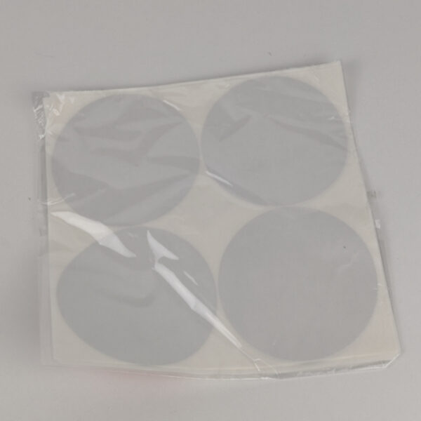Autocolantes Redondos Vermelhos 100 Mm