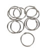 Conjunto de 10 Argolas Metálicas de Classificação