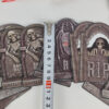 Conjunto de Etiquetas Pendentes Halloween Em Forma de Lápide
