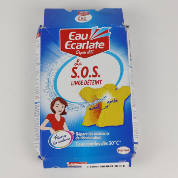 F126X3865_1782469542173_0 Removedor de Manchas para Tecidos Eau Ecarlate Le S.O.S. Linge Déteint 200 G