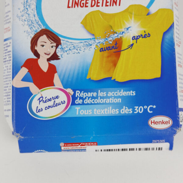F126X3865_1782469542173_1 Removedor de Manchas para Tecidos Eau Ecarlate Le S.O.S. Linge Déteint 200 G