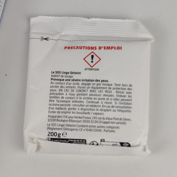 F126X3865_1782469542173_6.jpg Removedor de Manchas para Tecidos Eau Ecarlate Le S.O.S. Linge Déteint 200 G