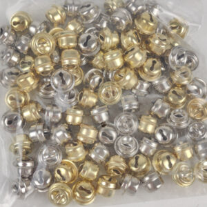(8 Packs) Mini Sinos Metálicos para Artesanato 12 mm