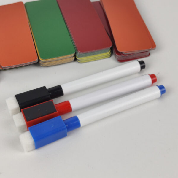Conjunto de Cartões de Treino para Caligrafia Infantil