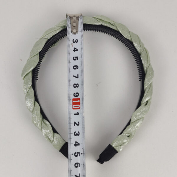 F126X3884_1782471509383_4.jpg Aro de Cabelo Entrançado Verde Claro