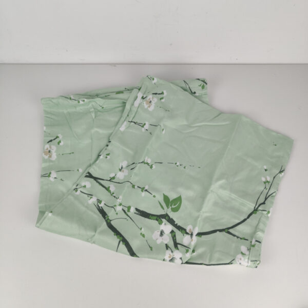 Fronha Floral Verde 40x80 Cm