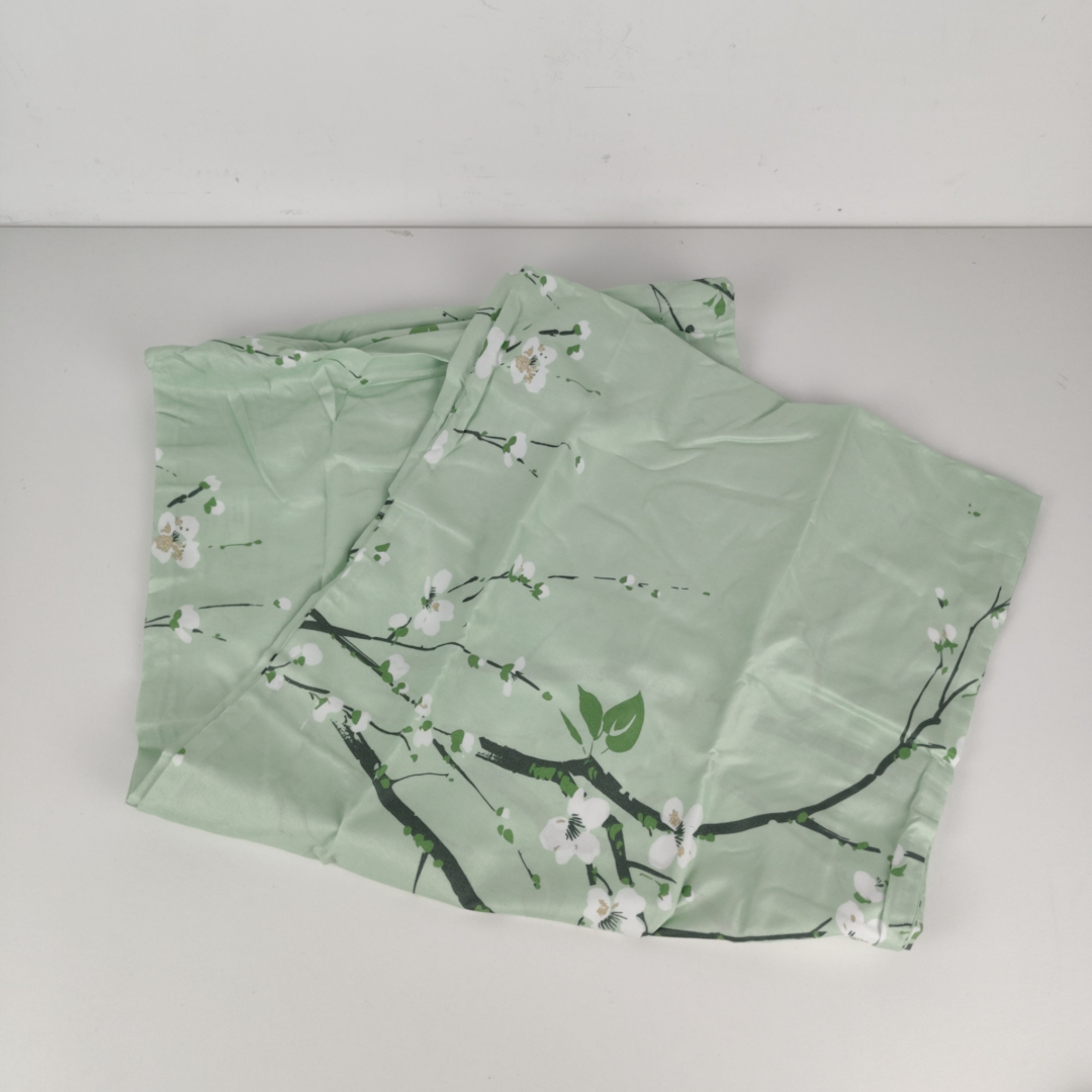 Fronha Floral Verde 40x80 Cm
