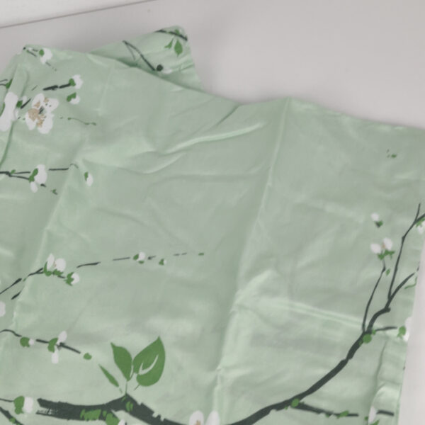 Fronha Floral Verde 40x80 Cm