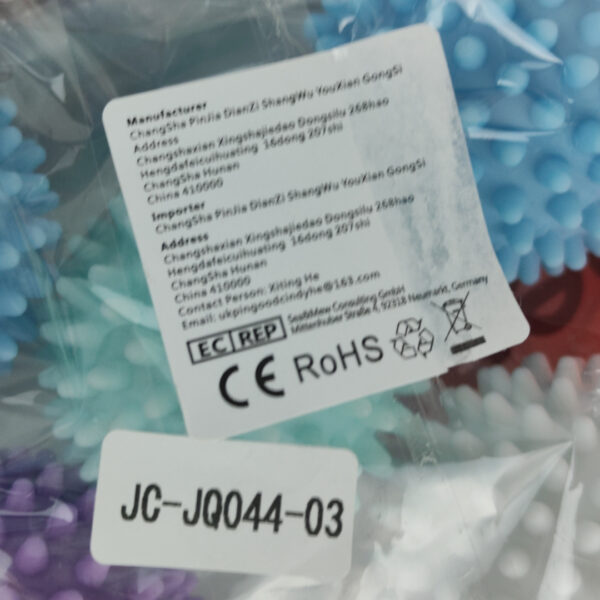 Conjunto de Bolas Sensoriais Com Textura