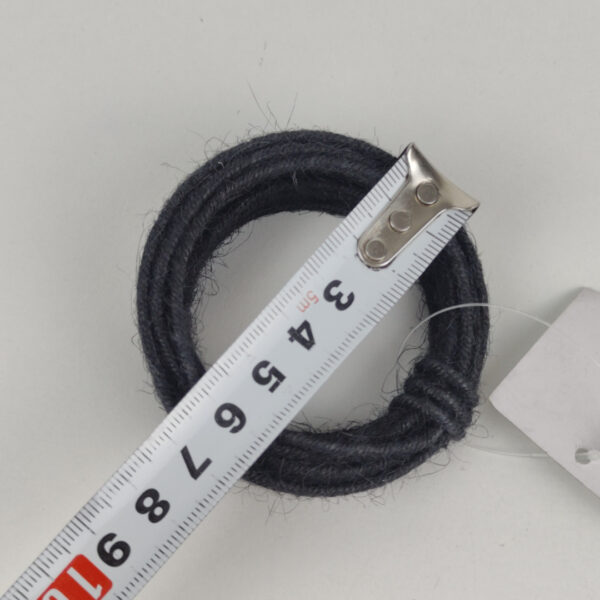 Corda Juta Armada Preta 2 mm X 3 M