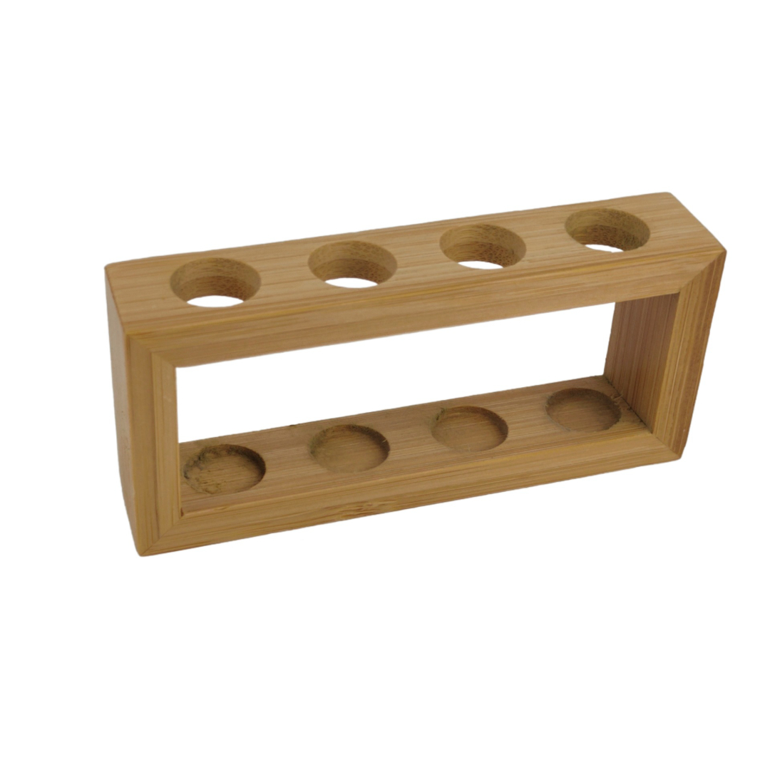 Suporte de Bambu para Escovas de Dentes