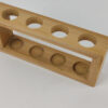 Suporte de Bambu para Escovas de Dentes