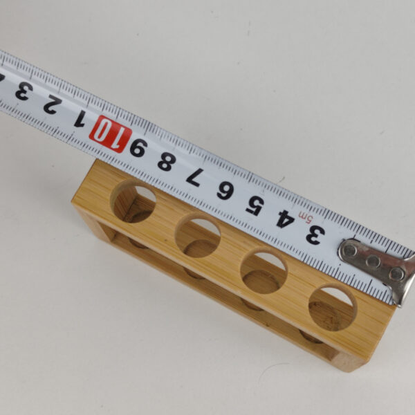 Suporte de Bambu para Escovas de Dentes