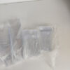 Pack Mini Taças de Degustação Em Plástico Transparente Com Colher