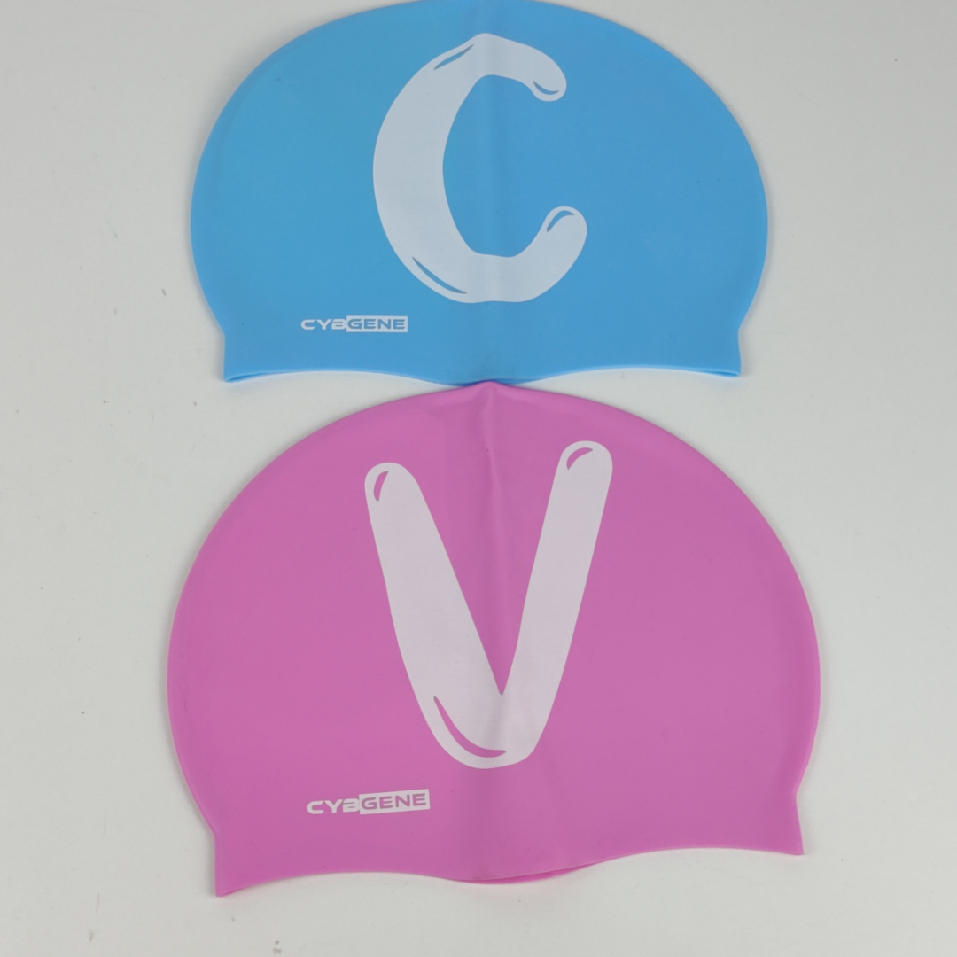 (x3) Touca de Natação CYBGENE