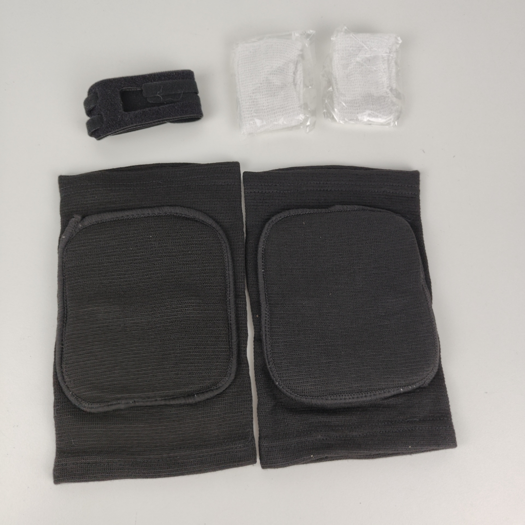 Joelheiras de Proteção Em Nylon Com Fecho de Velcro