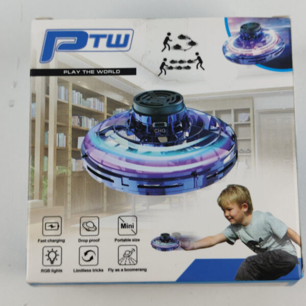 (11 Uni.) Spinner Voador com 4 Modos de Voo e Luzes LED Demeras