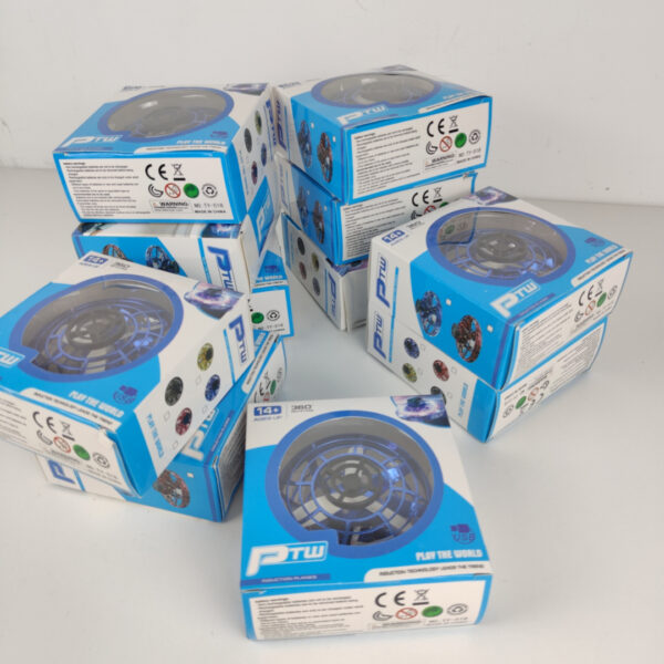 (11 Uni.) Spinner Voador com 4 Modos de Voo e Luzes LED Demeras