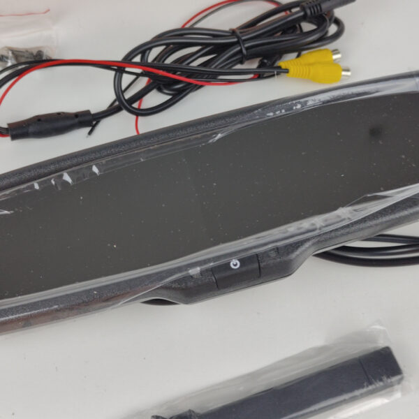 Monitor Retrovisor TFT LCD para Câmara de Marcha-atrás 3.5/4.3 Polegadas